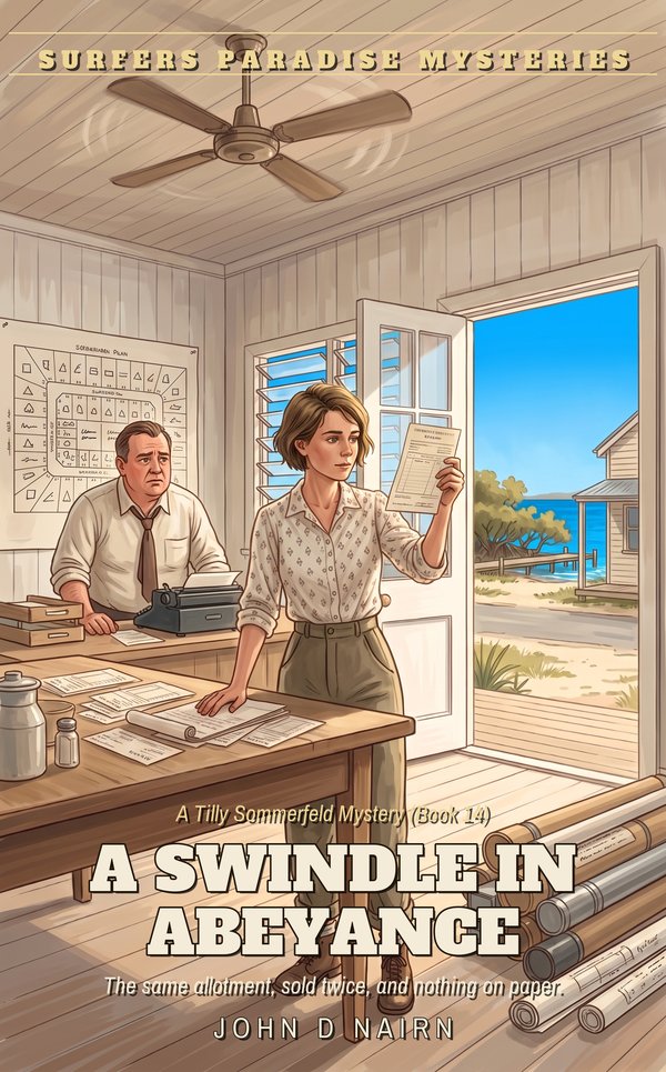 Cover of Book 14: A Swindle in Abeyance